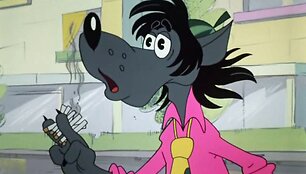 Vilkas i&scaron; animacinio filmo &bdquo;Na, palauk&ldquo;