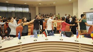Erasmus studentai