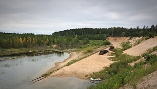 Skersabalių karjeras
