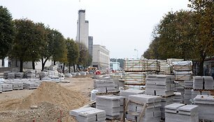 Alytaus Rotu&scaron;ės aik&scaron;tės rekonstrukcija