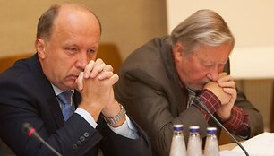 Andrius Kubilius ir Vytautas Landsbergis