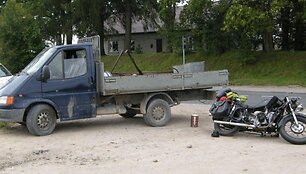 Avarija Tel&scaron;ių rajone