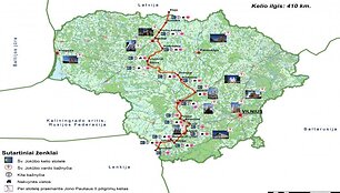 &Scaron;v. Jokūbo piligrimų kelias Lietuvoje