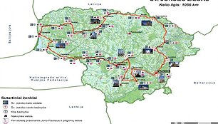 &Scaron;v. Jokūbo piligrimų kelias Lietuvoje
