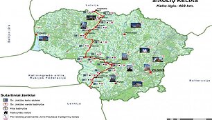 &Scaron;v. Jokūbo piligrimų kelias Lietuvoje