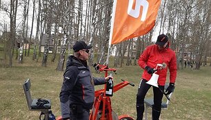 A.Sutkaus ir V.Miliaus rekordo siekimas