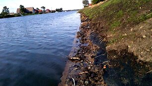 Naują &scaron;laitą paplovė vanduo