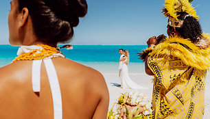 Rugilės ir Ričardo vestuvės Prancūzijos Polinezijoje