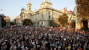 Protestas Vengrijoje