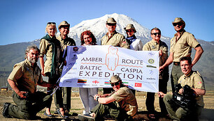 &bdquo;Amber route&ldquo; ekspedicijos dalyviai