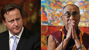 Davidas Cameronas ir Dalai Lama