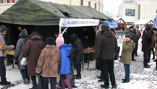 Tradicinis Kalėdinis susibūrimas Klaipėdos miesto Teatro aik&scaron;tėje