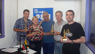 Lietuvi&scaron;kai radijo programai &bdquo;Ecos de Lituania&ldquo; Argentinoje įteikta &bdquo;Faro de Oro&ldquo; premija