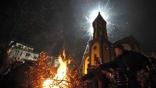 Stačiatikiai pradeda &scaron;vęsti Kalėdas