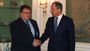 Linas Linkevičius ir Sergejus Lavrovas
