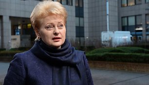 Dalia Grybauskaitė Briuselyje