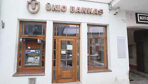 Uždarytas Ūkio banko skyrius Vilniuje