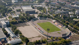 V.Romanovas daug tikėjosi iš investicijų į „Žalgirio“ stadioną bei Vilniaus koncertų ir sporto rūmus, tačiau projektas įstrigo