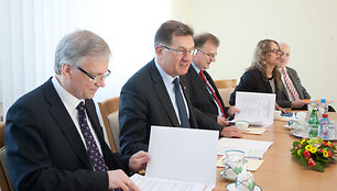 Premjeras susitiko su &bdquo;Eurostat&ldquo; generaliniu direktoriumi