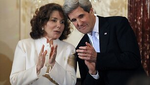 Teresa Heinz-Kerry ir Johnas Kerry