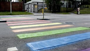 Perėja prie Rusijos ambasados Stokholme