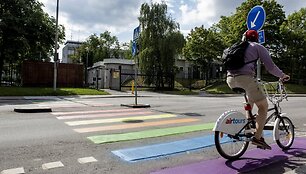 Perėja prie Rusijos ambasados Stokholme