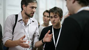 Daugilas Kakaras &bdquo;Garage48&ldquo; konferencijoje, Kaliningrade