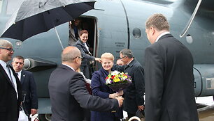 Dalia Grybauskaitė Ukrainoje