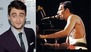 Danielis Radcliffe'as ir Freddie Mercury