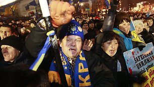 Mitingas Maidano aik&scaron;tėje