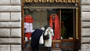 Gammarelli &scaron;eimos siuvykla Romoje