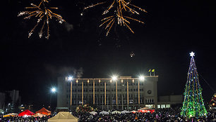 Eglės įžiebimas Marijampolėje