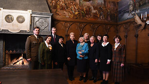 Dalia Grybauskaitė Kauno įgulos karininkų ramovėje
