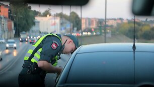 Naktinis policijos budėjimas Kaune