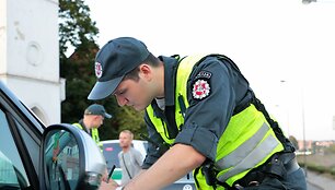 Naktinis policijos budėjimas Kaune