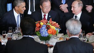 Vladimiro Putino ir Baracko Obamos susitikimas
