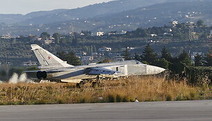 Rusijos &bdquo;Su-24&ldquo; Sirijoje