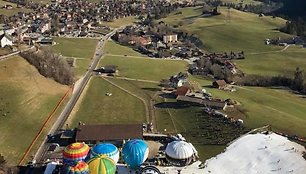 Sniego oreiviai rado tik pakilimo lauke