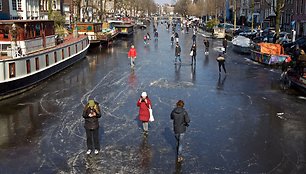 Žiema Amsterdame