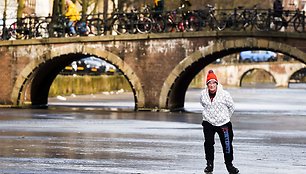 Žiema Amsterdame