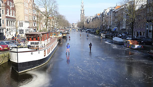 Žiema Amsterdame