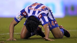 &bdquo;Deportivo&ldquo; futbolininkai liko paskutiniai