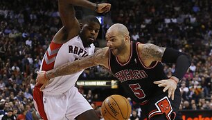 Galingo sudėjimo Carlosas Boozeris galėtu kaip reikaint sustirpinti &bdquo;Raptors&ldquo;.