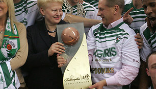 Vladimiras Romanovas ir Dalia Grybauskaitė