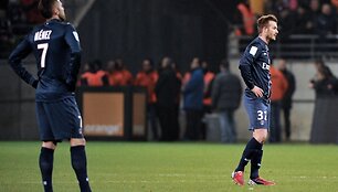 PSG futbolininkams teko nuryti karčią piliulę.