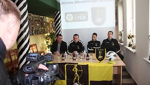 &bdquo;&Scaron;iaulių&ldquo; futbolo klubo sezono pristatymas.