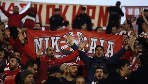 &bdquo;Olympiakos&ldquo; klubo aistruoliai.