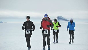 Šiaurės ašigalio maratonas.