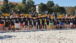 Akcija &bdquo;Save Olympic Wrestling&ldquo; Vilniuje