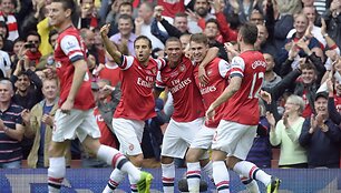 &bdquo;Arsenal&ldquo; &scaron;ventė ketvirtąją pergalę